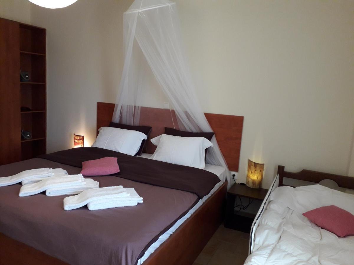Marathon Beachside Villa 100M From The Beach Schinias Bagian luar foto