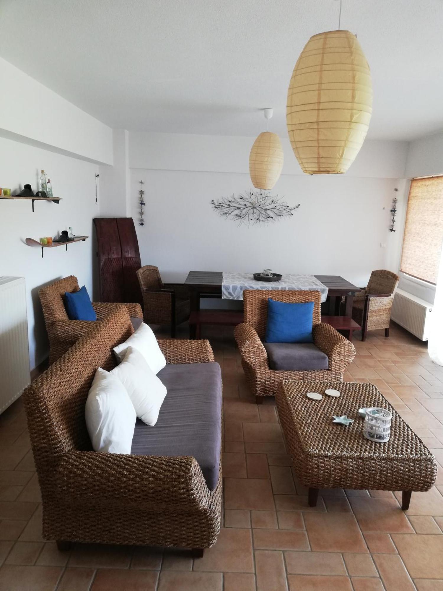 Marathon Beachside Villa 100M From The Beach Schinias Bagian luar foto